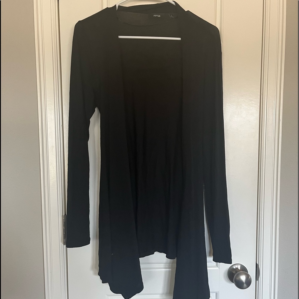 Black cardigan